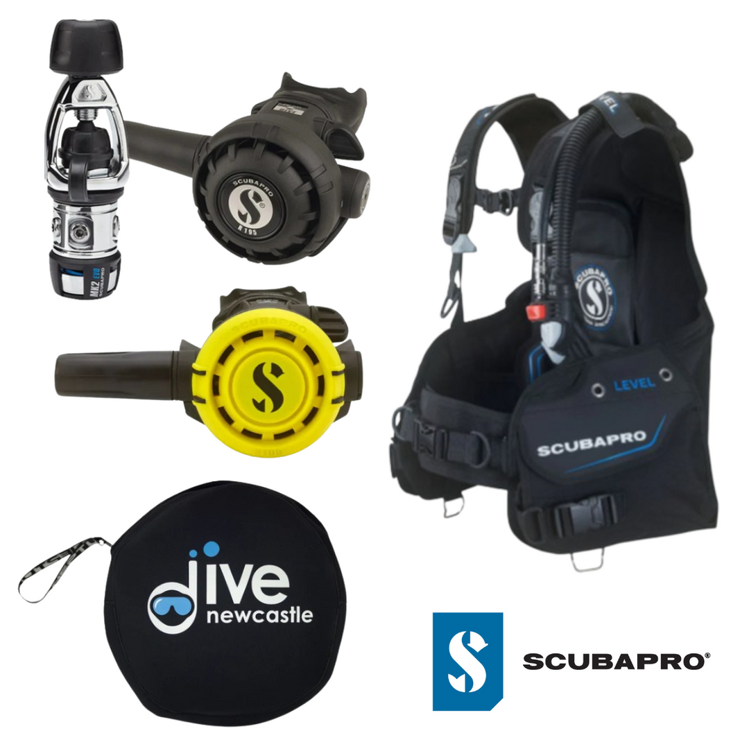 Scubapro Explorer Package with Level BCD with MK2 R195 Regulator Set