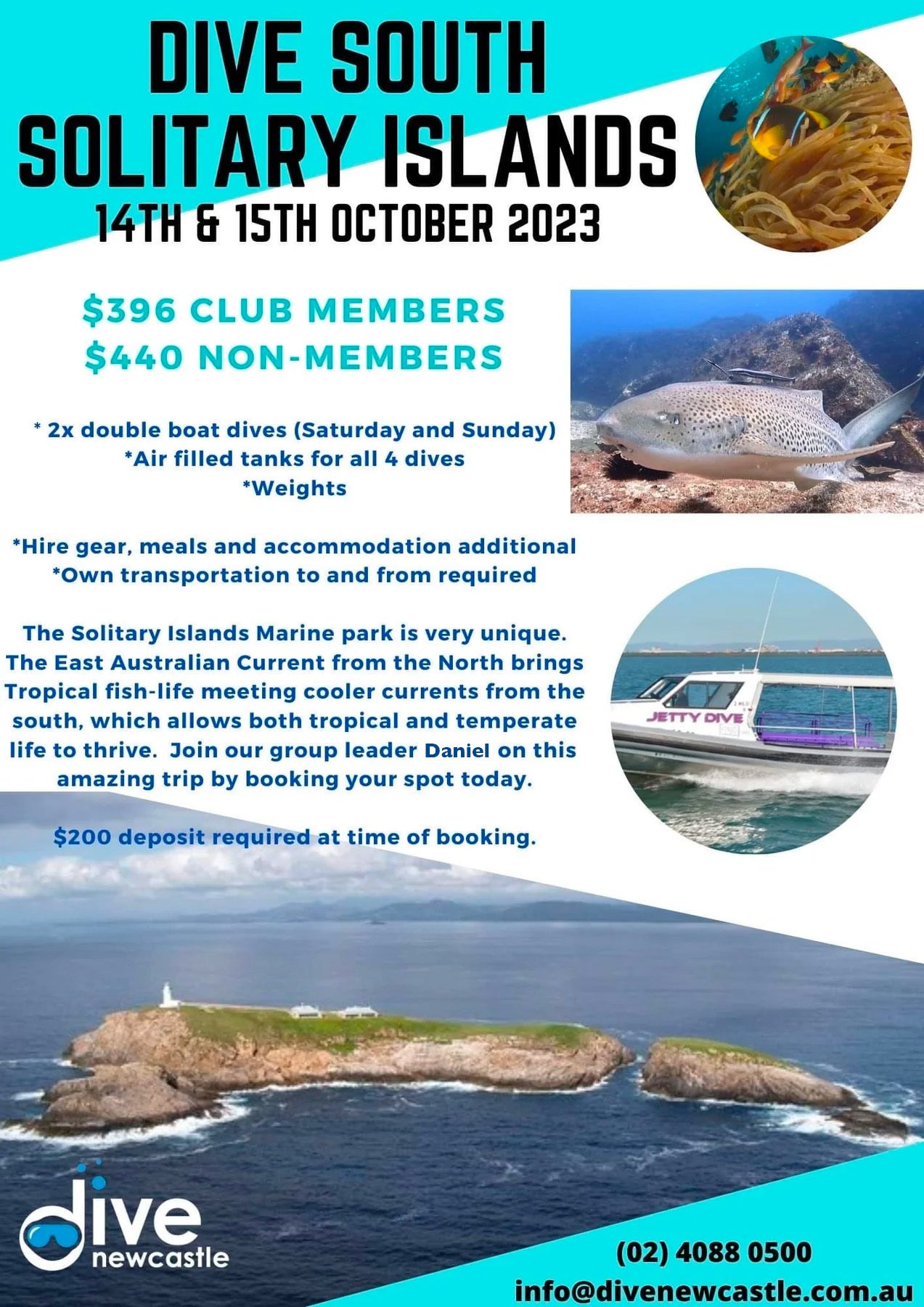 South Solitary Islands Dive Trip OCT 14-15 SOLD OUT