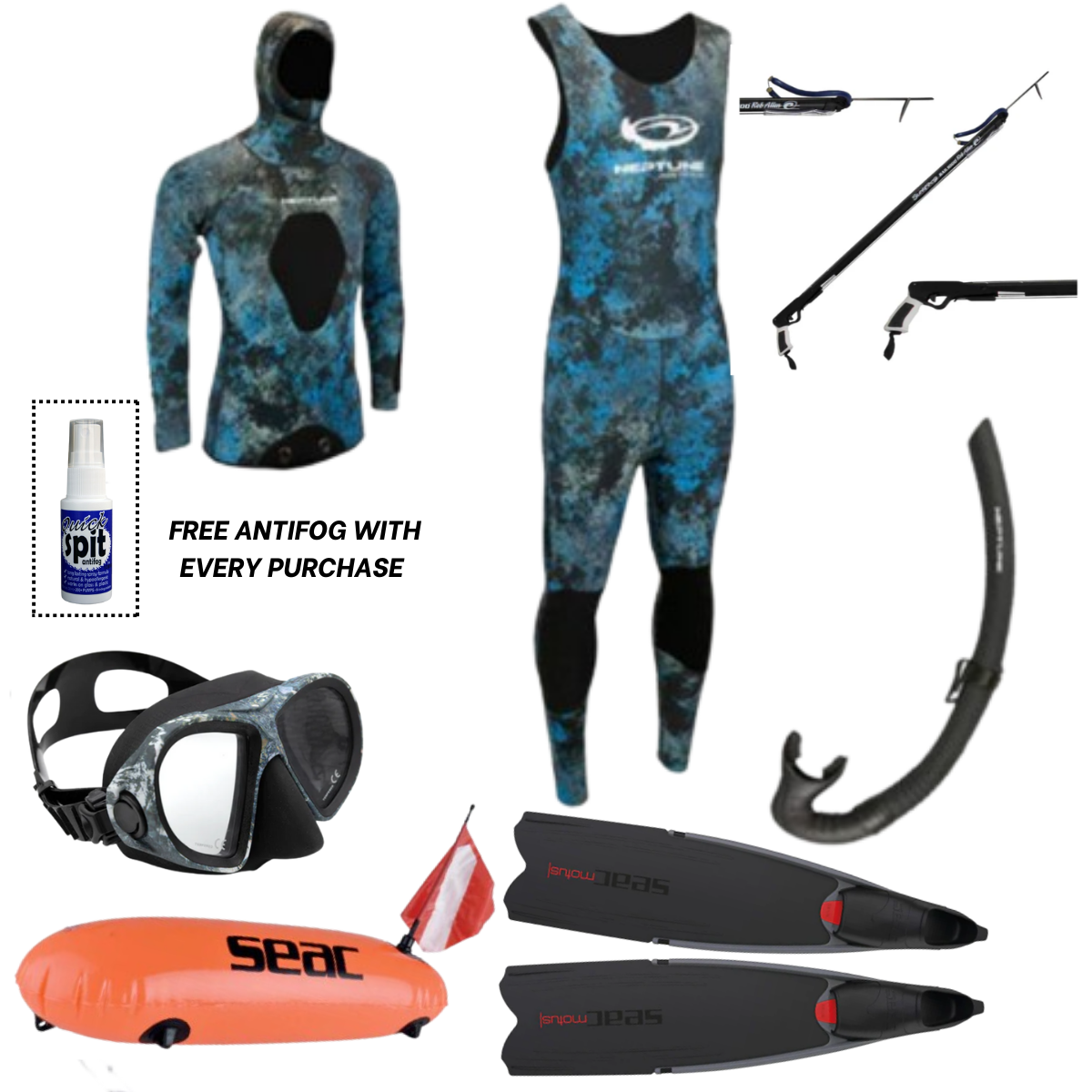 Neptune Spearfishing Startup Package - Men's