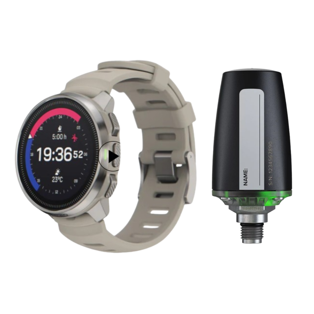 Suunto Ocean with Transmitter Tank Pod