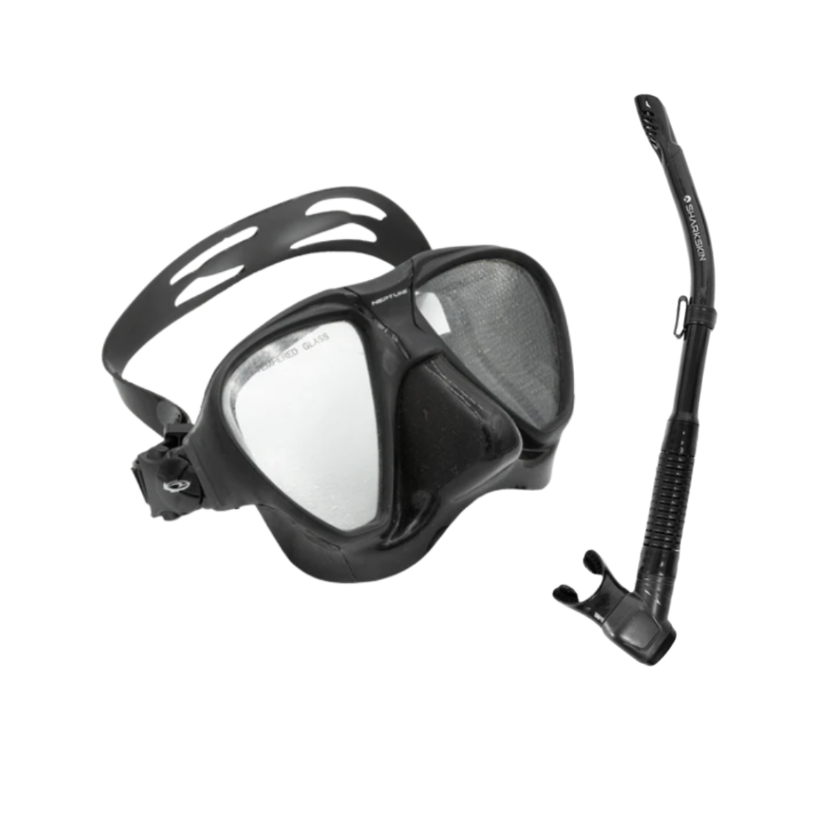 Neptune M2 Silicone Mask and Sharkskin Comfort Snorkel
