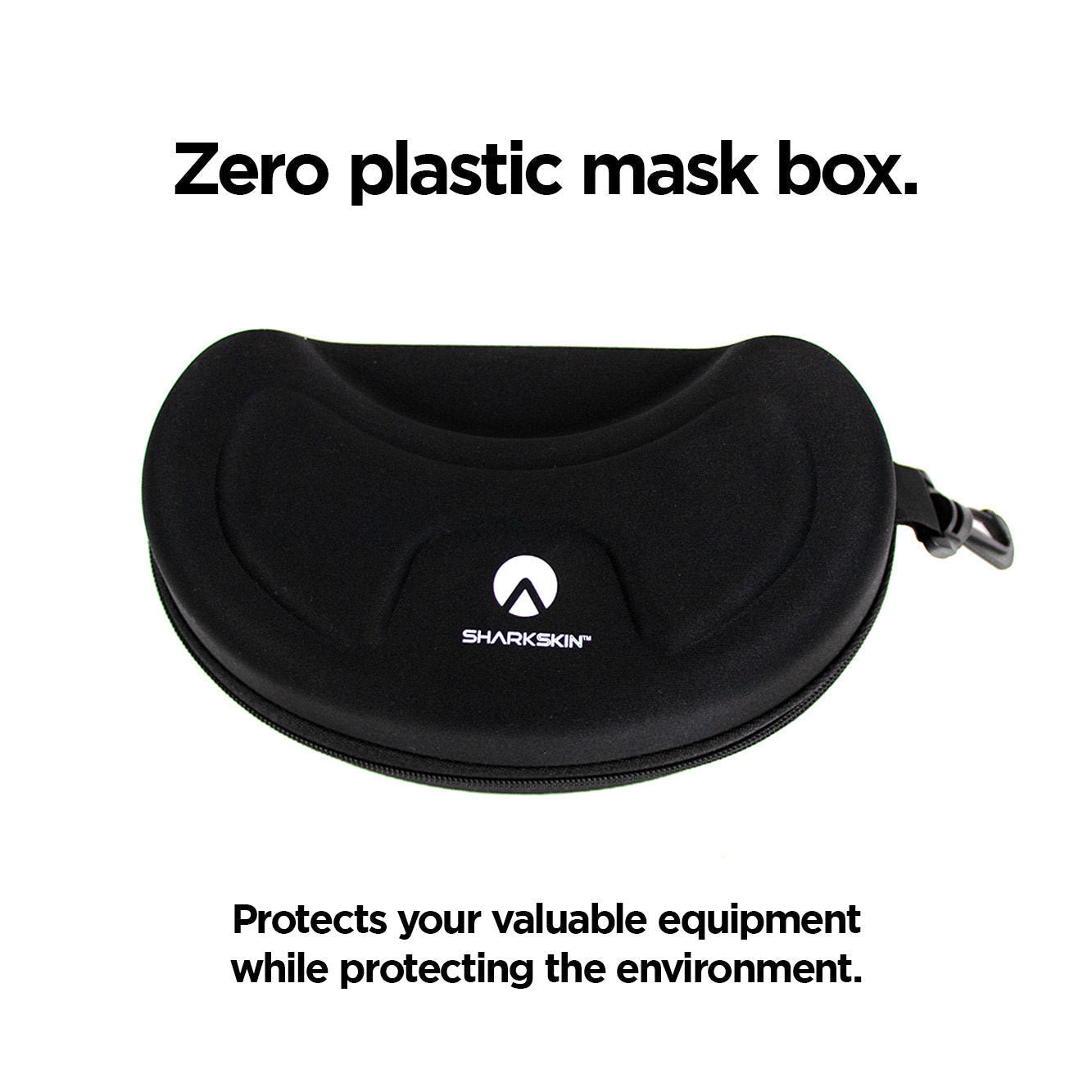 Sharkskin SeaClear Mask With UV Anti Fog Coating & Sharkskin EasyClear Splash Guard Snorkel With Free Anti-fog