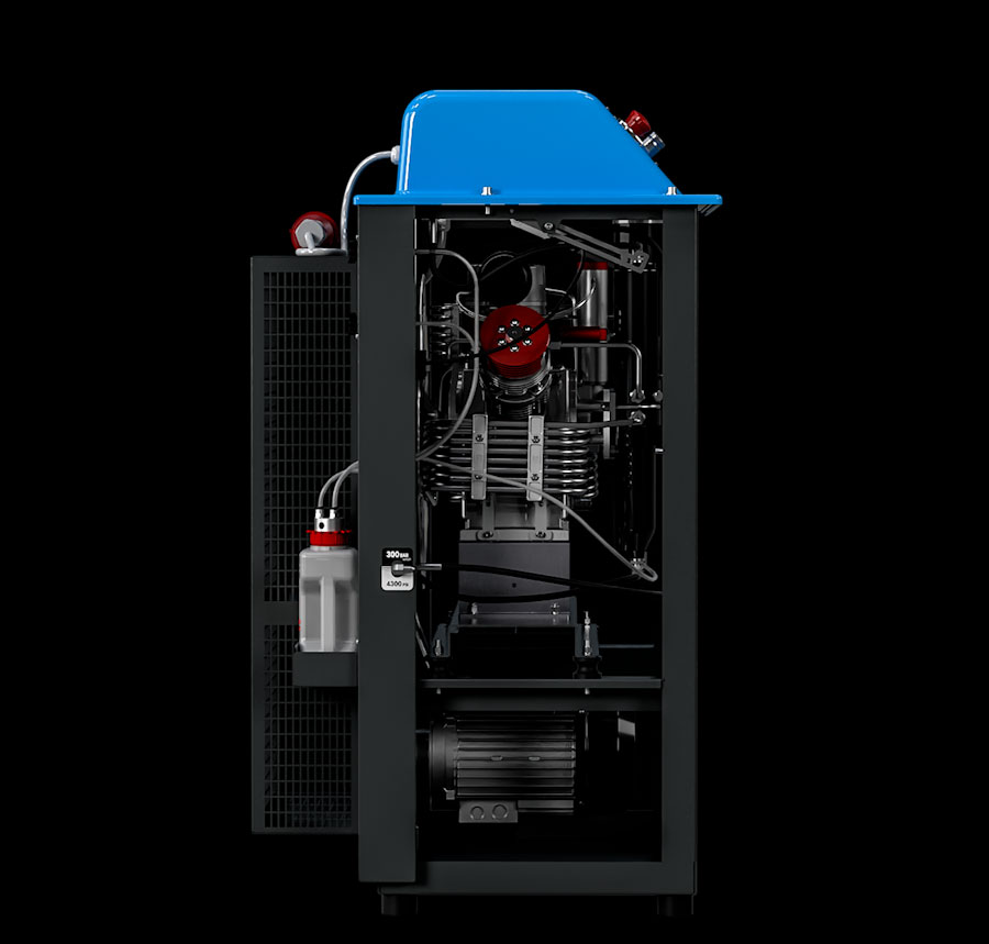 MINI SILENT BLUE CABINET EFFICIENT COMPRESSOR RANGE