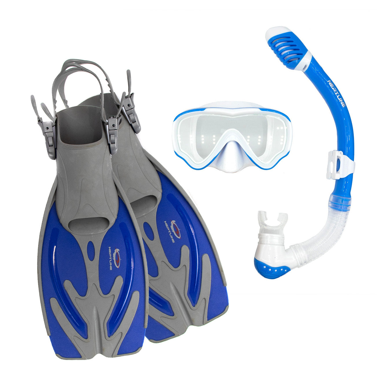 Mantaray Junior Mask Snorkel Fin Set With Bag