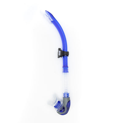 Neptune Aruna EasyClear Snorkel with Splash Guard Blue Clear