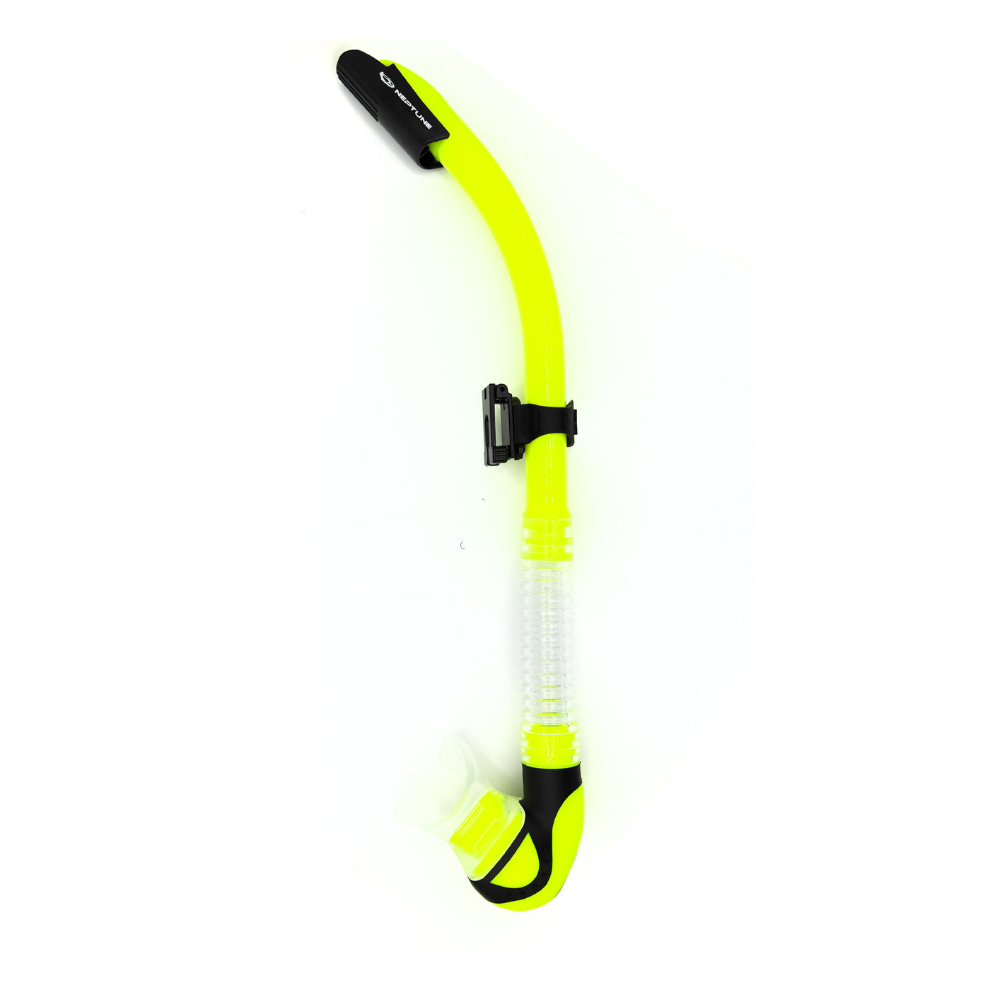 Neptune Aruna EasyClear Snorkel with Splash Guard Yellow Clear