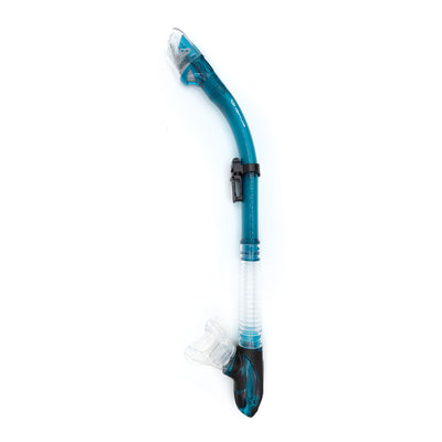 Neptune Dry EasyClear Swivel Snorkel Aqua