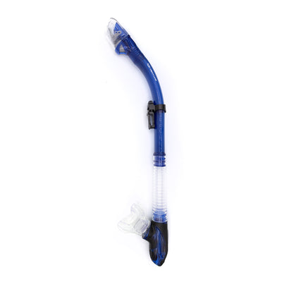 Neptune Dry EasyClear Swivel Snorkel Blue Clear