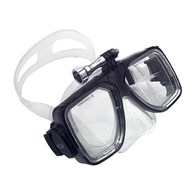 Neptune M7 Mask With GoPro Action Mount Black