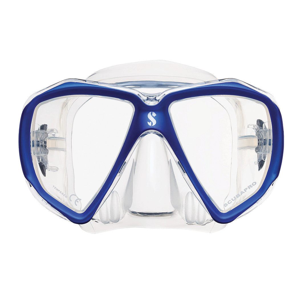 Blue Scuba Diving Twin Lens Mask