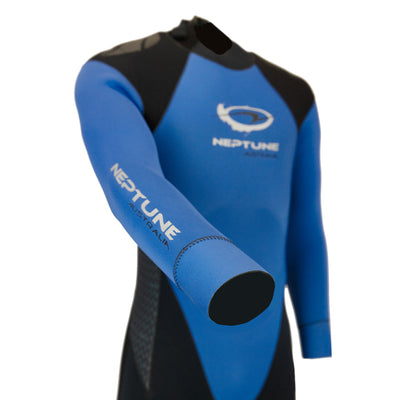 Blue Australian made wetsuit 7mm