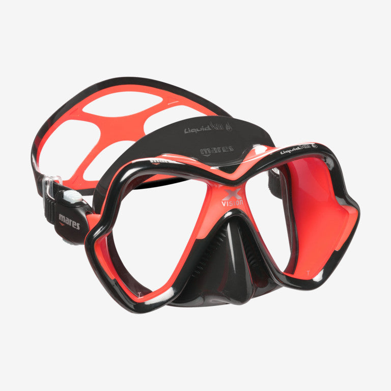 X-vision Ultra LiquidSkin Mask Black Red