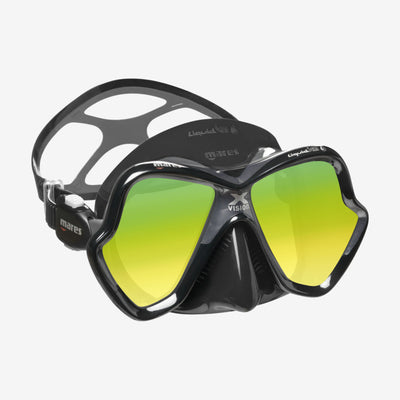X-vision Ultra LiquidSkin Mask Black Green Tint